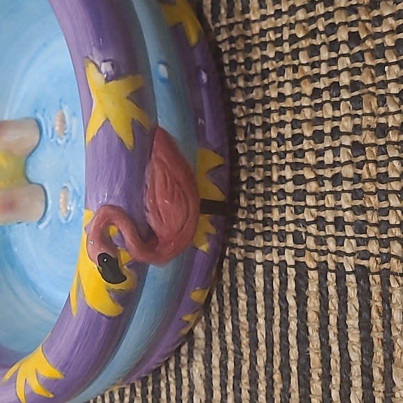 RARE VINTAGE SWIMMER IN POOL CHIP AND DIP BOWL - Picture 4 of 7